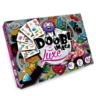 Настільна гра "Doobl Image Luxe", 4+, Danko Toys