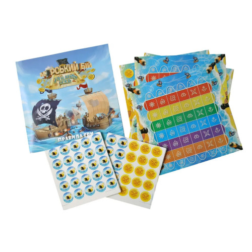 Настільна гра "Морський бій Pirates Gold", 3+, Danko Toys