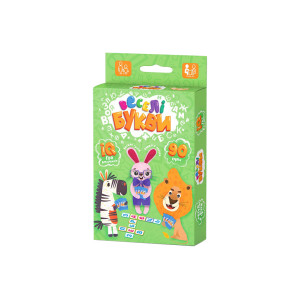 Настільна гра Веселі літери, Danko Toys