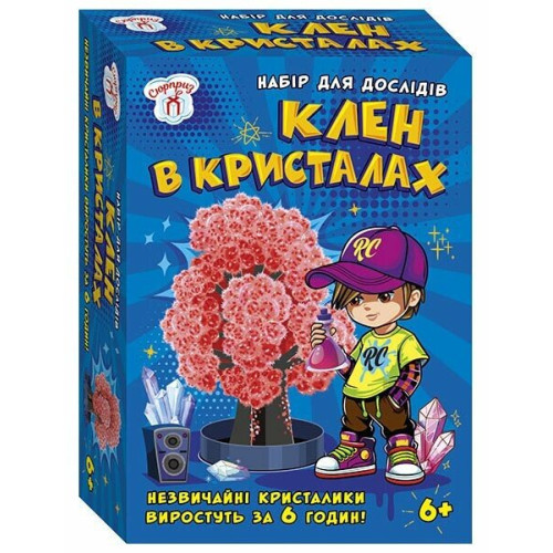Набір для дослідів. Дерево в кристалах.  Ранок-Креатив