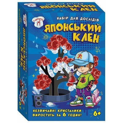 Набір для дослідів. Дерево в кристалах.  Ранок-Креатив