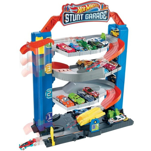Гараж для машинок Hot Wheels чотириповерховий (GNL70)