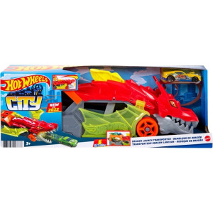 GTK42 Вантажівка-транспортер Hot Wheels Паща Дракона