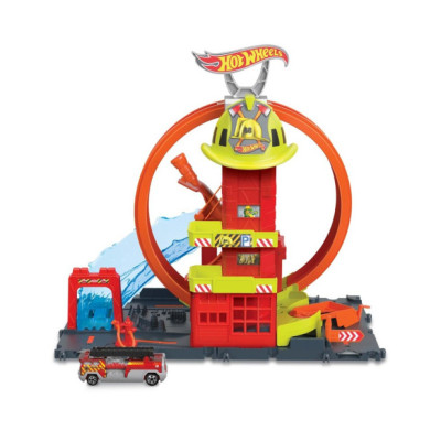 Трек Hot Wheels City Пожежна станція HKX41