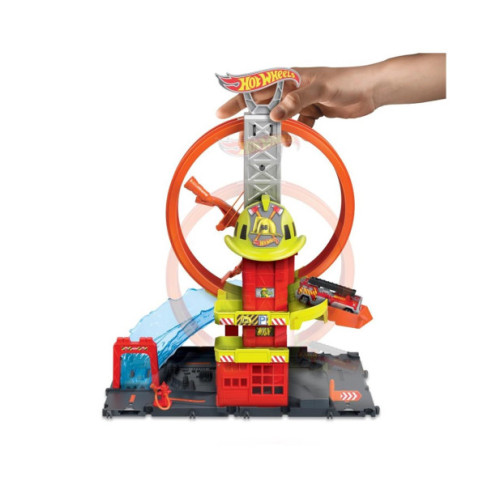 Трек Hot Wheels City Пожежна станція HKX41