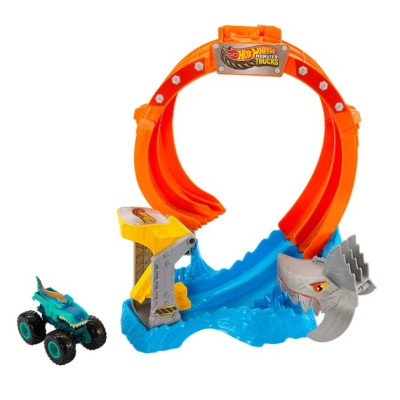 JFR08 Набір Монстро-атака акули Monster Trucks Hot Wheels