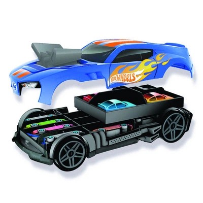 Гоночний автомобіль-гараж 2 в 1 Hot Wheels (HWCC15)