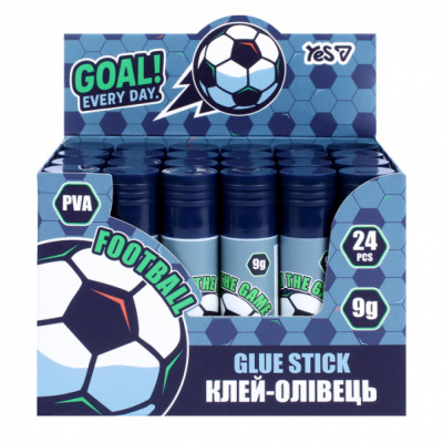Клей-олівець PVA Yes Football 9 г