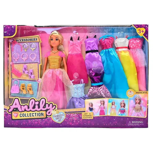 Лялька з одягом та аксесуарами Anlily 