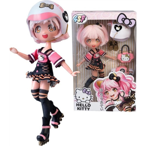 Ігровий набір 4SF Manga Dolls серії Hello Kitty Золота Ролер Діва з аксесуарами