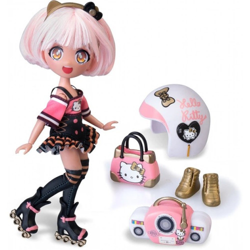 Ігровий набір 4SF Manga Dolls серії Hello Kitty Золота Ролер Діва з аксесуарами