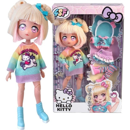Ігровий набір 4SF Manga Dolls серії Hello Kitty Золота Ролер Діва з аксесуарами