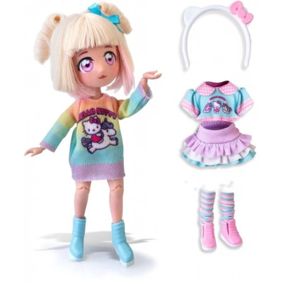 Ігровий набір 4SF Manga Dolls серії Hello Kitty Золота Ролер Діва з аксесуарами