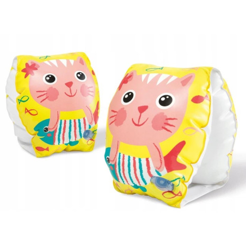 Нарукавники для плавання Intex  Happy Kitten, 20 x 15 см