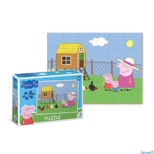 гр Пазли "Peppa Pig" 200301 (36) 30 елементів "Dodo" 