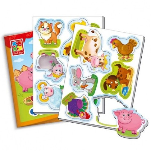 Гра Vladi Toys Мій маленький світ на магнітах Ферма