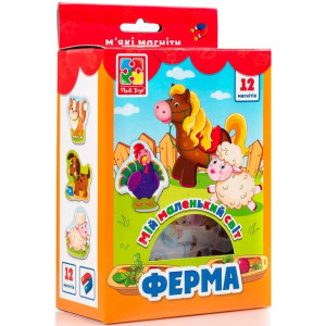 Гра Vladi Toys Мій маленький світ на магнітах Ферма
