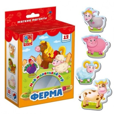 Гра Vladi Toys Мій маленький світ на магнітах Ферма