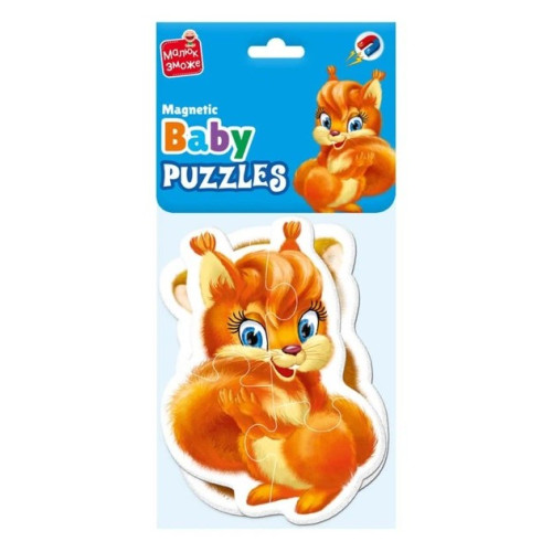 Бебі пазли магнитні для малюків Vladi Toys
