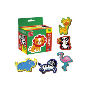  Гра розвиваюча Vladi Toys набір магнітів. Зоопарк" VT3106-39