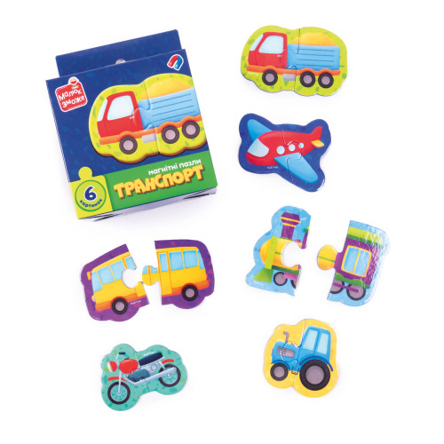 Гра розвиваюча Vladi Toys набір магнітів.