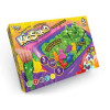 Кінетичний пісок Kid Sand 1200 г + пісочниця, в коробці 19х26х7см, Danko Toys