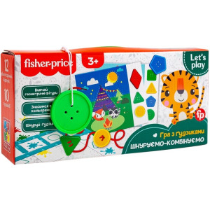 Гра з ґудзиками Vladi Toys Fisher Price Шнуруємо-комбінуємо