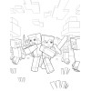 Книга Minecraft Офіційна розмальовка пригод