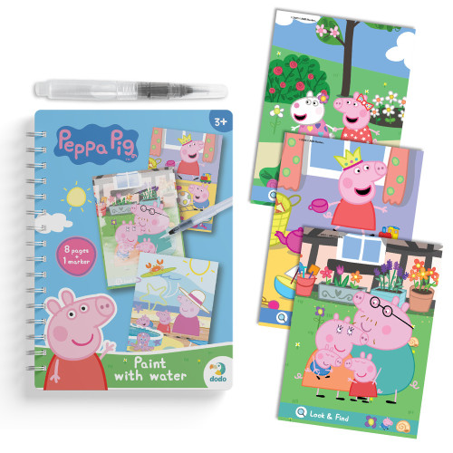 Книга Водна розмальовка Peppa Pig