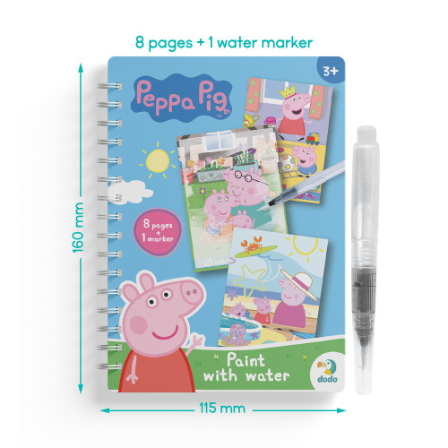 Книга Водна розмальовка Peppa Pig