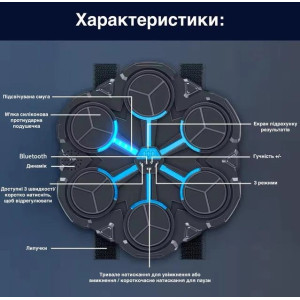 Настінний боксерський тренажер  — це сучасний інтерактивний тренажер для активних тренувань та веселого дозвілля.
