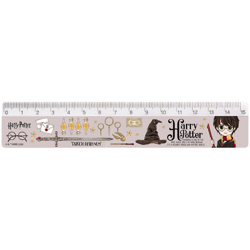 Лінійка пластикова Kite Harry Potter ,HP26-090, 15 см