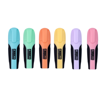 Набір текст-маркерів Buromax PASTEL 6 кольорів