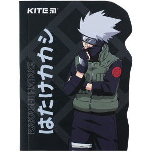 Блокнот вирубка, клей, 60арк., А6 Naruto NR24-223 Kite