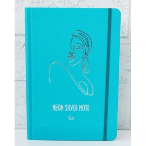 Блокнот TM Profiplan Office "Neon silver note" blue, А6