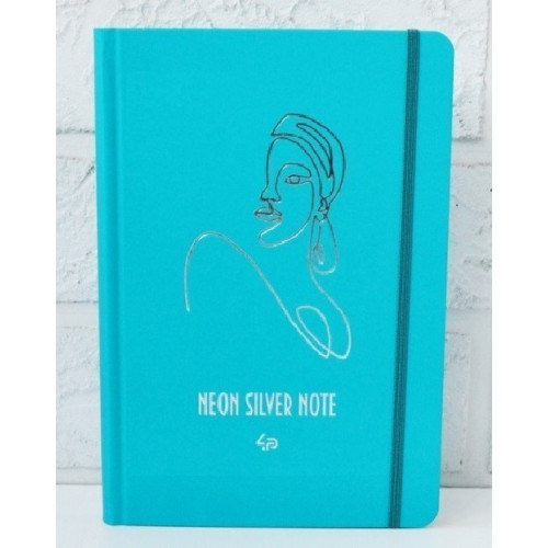 Блокнот TM Profiplan Office "Neon silver note" blue, А6