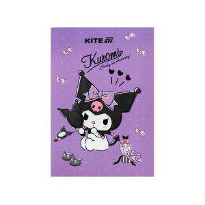 Блокнот-планшет у клітинку A5, 50 аркушів, Kuromi, Kite