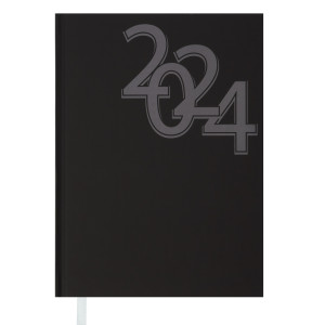 Щоденник датований A5, 2024, Office, чорний, BM.2164-01