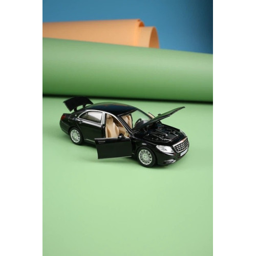 Машина АВТОПРОМ Mercedes-Benz S 600 2015 1:32 68401 Чорний