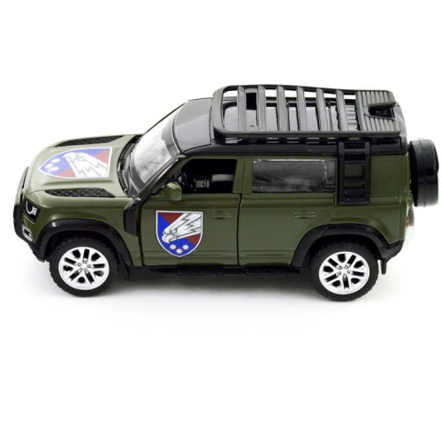 Автомодель TechnoDrive Шеврони Героїв Land Rover Defender 110