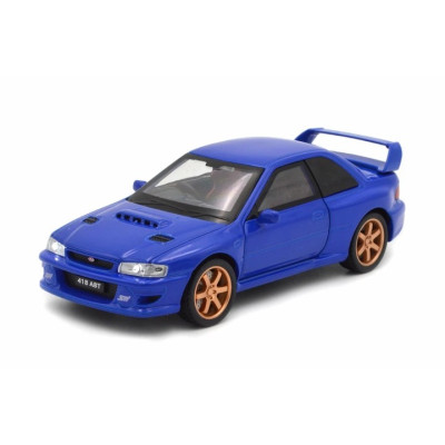 Модель металева АвтоЕксперт Subaru Impreza WRX STI масштаб 1:32 світло звук інерція відкриваються двері 30718S