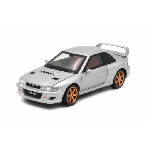 Модель металева АвтоЕксперт Subaru Impreza WRX STI масштаб 1:32 світло звук інерція відкриваються двері 30718S