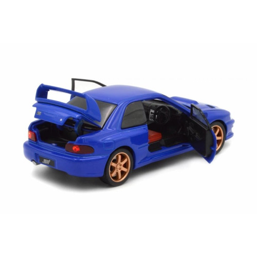Модель металева АвтоЕксперт Subaru Impreza WRX STI масштаб 1:32 світло звук інерція відкриваються двері 30718S