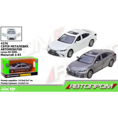 Машина металева АВТОПРОМ, 1:43, Lexus ES300h (4376)