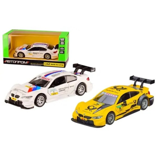 Машина металева "Автопром" 4314 1:42 BMW M3 DTM, відкриваються двері, коробка