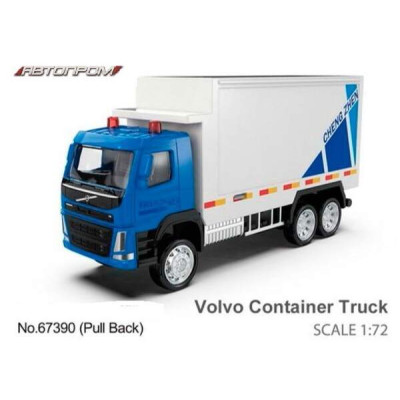Машина металева АВТОПРОМ 1:72 Volvo Container 1:72 (67390)