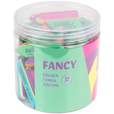 Гумка кольорова Kite Fancy
