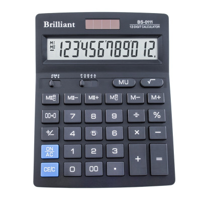 Калькулятор 12 розрядів Brilliant