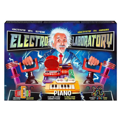 Електронний конструктор Electro Laboratory, Piano, Danko Toys