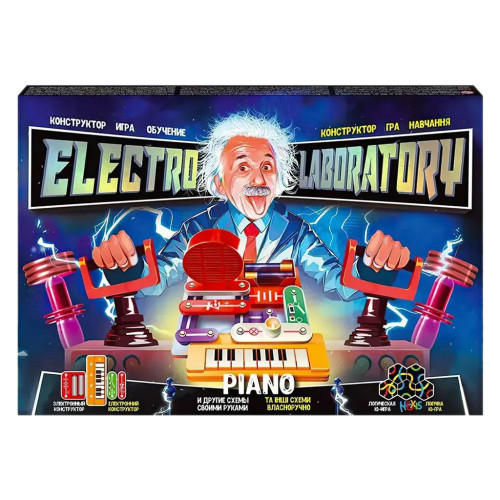Електронний конструктор Electro Laboratory, Piano, Danko Toys